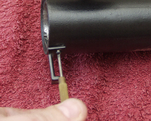 Removing the DEC axis set scale marker