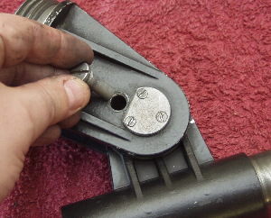 The altitide screw fitting removed