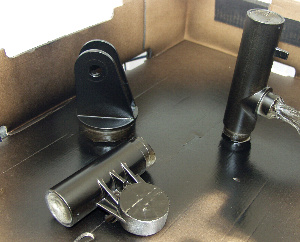 Main mount elements after the first paint application