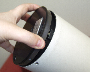 Removing the rear plate