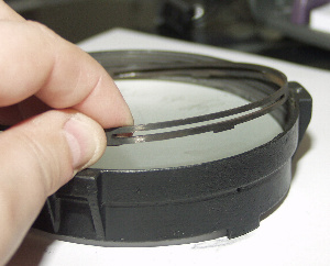 Another view of the tensioner spring