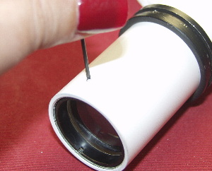 The primary optic grub screw