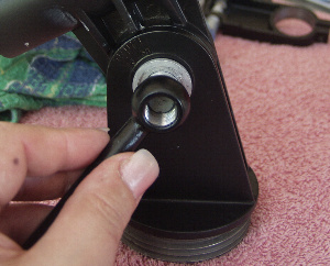 Replacing the altitude handle/lever