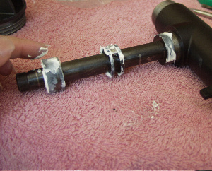 Regreasing the DEC spindle