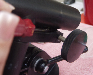 Refitting the DEC slow motion control