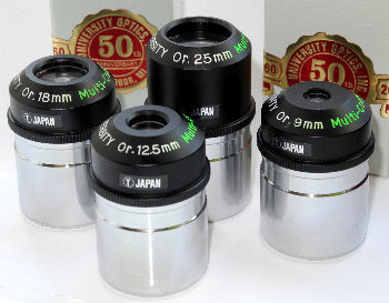 University OPtics Volcano Top Abbe orthoscopics